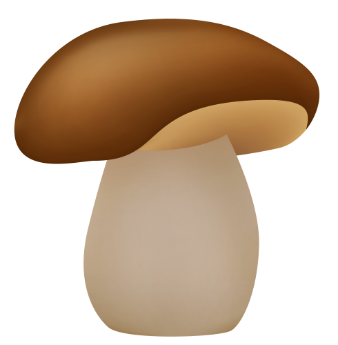 Brown Mushroom PNG Clipart - High-quality PNG Clipart Image in cattegory Mushrooms PNG / Clipart from ClipartPNG.com