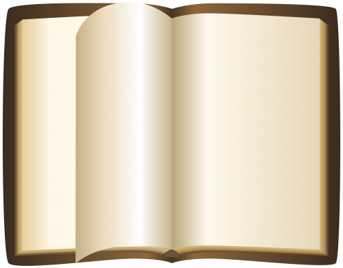 Brown Open Book PNG Clipart - High-quality PNG Clipart Image in cattegory Books PNG / Clipart from ClipartPNG.com