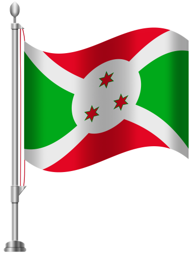 Burundi Flag PNG Clip Art - High-quality PNG Clipart Image in cattegory Flags PNG / Clipart from ClipartPNG.com