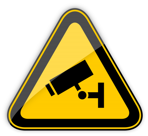 CCTV in Operation Warning Sign PNG Clipart - High-quality PNG Clipart Image in cattegory Signs PNG / Clipart from ClipartPNG.com