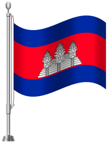 Cambodia Flag PNG Clip Art - High-quality PNG Clipart Image in cattegory Flags PNG / Clipart from ClipartPNG.com