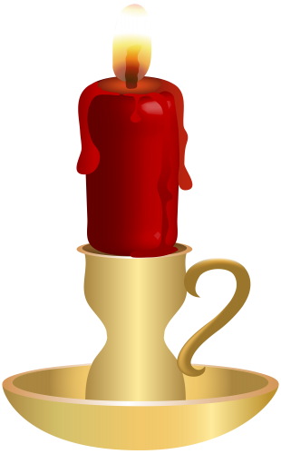 Candle Red PNG Clip Art - High-quality PNG Clipart Image in cattegory Candles PNG / Clipart from ClipartPNG.com