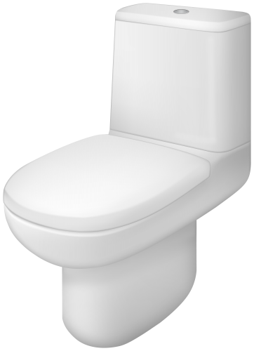 Ceramic One Piece Toilet PNG Clip Art - High-quality PNG Clipart Image in cattegory Bathroom PNG / Clipart from ClipartPNG.com
