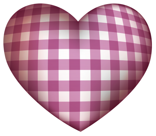 Checkered Heart PNG Clipart - High-quality PNG Clipart Image in cattegory Hearts PNG / Clipart from ClipartPNG.com