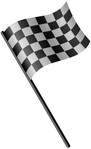 Checkered Sport Flag PNG Clip Art - High-quality PNG Clipart Image in cattegory Sport PNG / Clipart from ClipartPNG.com