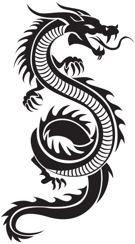 Chinese Dragon Silhouette PNG Clip Art - High-quality PNG Clipart Image in cattegory Chinese PNG / Clipart from ClipartPNG.com