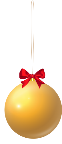 Christmas Ball Gold PNG Clip Art - High-quality PNG Clipart Image in cattegory Christmas PNG / Clipart from ClipartPNG.com