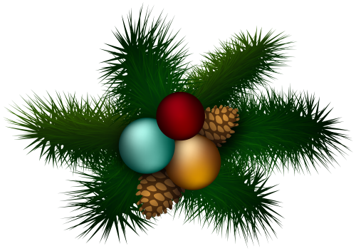 Christmas Pine Decoration PNG Clip Art - High-quality PNG Clipart Image in cattegory Christmas PNG / Clipart from ClipartPNG.com