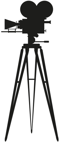 Cinema Camera Silhouette PNG Clip Art - High-quality PNG Clipart Image in cattegory Cinema PNG / Clipart from ClipartPNG.com