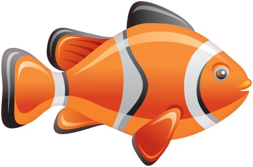 Clownfish Fish PNG Clip Art - High-quality PNG Clipart Image in cattegory Underwater PNG / Clipart from ClipartPNG.com
