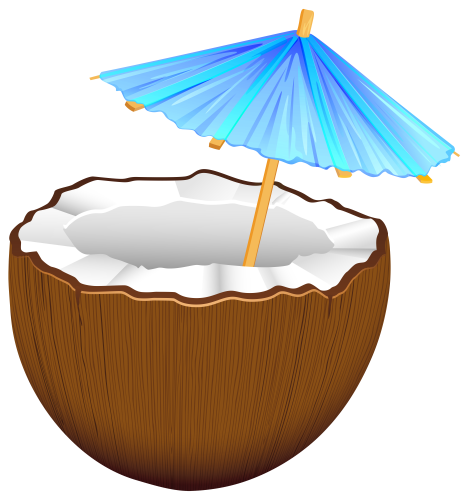 Coconut Cocktail PNG Clip Art - High-quality PNG Clipart Image in cattegory Drinks PNG / Clipart from ClipartPNG.com