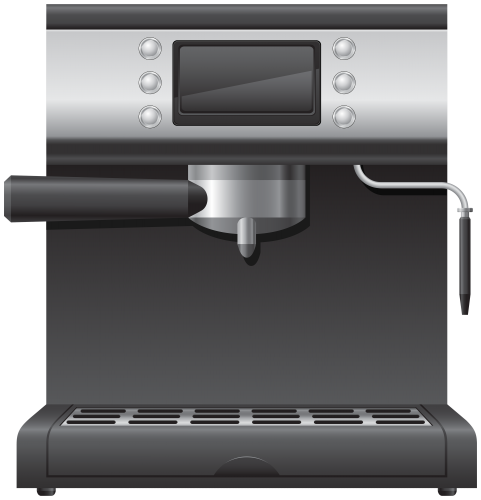Coffee Machine PNG Clipart - High-quality PNG Clipart Image in cattegory Home Appliances PNG / Clipart from ClipartPNG.com