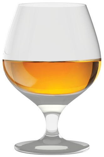 Cognac Glass PNG Clip Art - High-quality PNG Clipart Image in cattegory Drinks PNG / Clipart from ClipartPNG.com