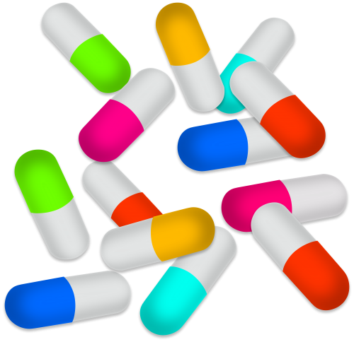 Colored Pills PNG Clip Art - High-quality PNG Clipart Image in cattegory Medicine PNG / Clipart from ClipartPNG.com
