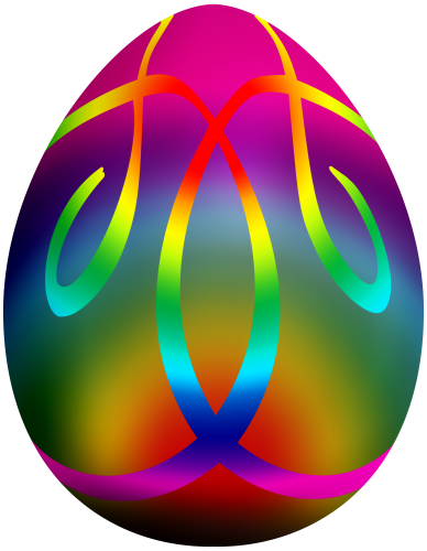 Colorful Easter Egg PNG Clip Art - High-quality PNG Clipart Image in cattegory Easter PNG / Clipart from ClipartPNG.com