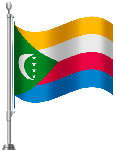 Comoros Flag PNG Clip Art - High-quality PNG Clipart Image in cattegory Flags PNG / Clipart from ClipartPNG.com