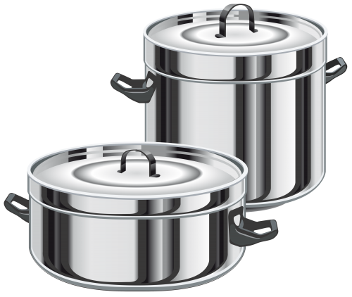 Cooking Pots PNG Clipart - High-quality PNG Clipart Image in cattegory Cookware PNG / Clipart from ClipartPNG.com