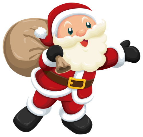 Cute Santa PNG Clipart - High-quality PNG Clipart Image in cattegory Christmas PNG / Clipart from ClipartPNG.com