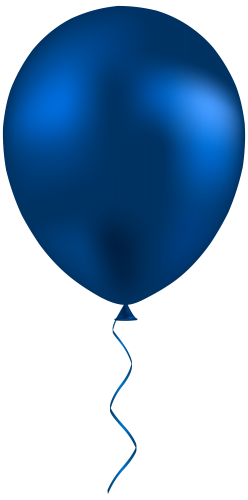Dark Blue Balloon PNG Clip Art - High-quality PNG Clipart Image in cattegory Balloons PNG / Clipart from ClipartPNG.com