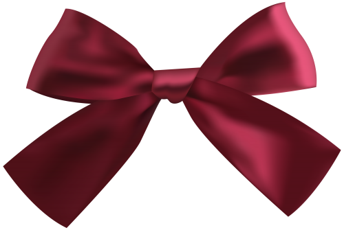 Dark Red Ribbon PNG Clipart - High-quality PNG Clipart Image in cattegory Ribbons PNG / Clipart from ClipartPNG.com