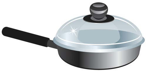 Deep Frying Pan PNG Clipart - High-quality PNG Clipart Image in cattegory Cookware PNG / Clipart from ClipartPNG.com