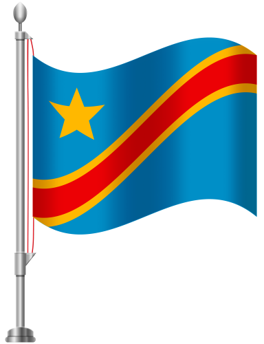 Democratic Republic of the Congo Flag PNG Clip Art - High-quality PNG Clipart Image in cattegory Flags PNG / Clipart from ClipartPNG.com