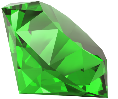 Diamond Emerald PNG Clipart - High-quality PNG Clipart Image in cattegory Gems PNG / Clipart from ClipartPNG.com
