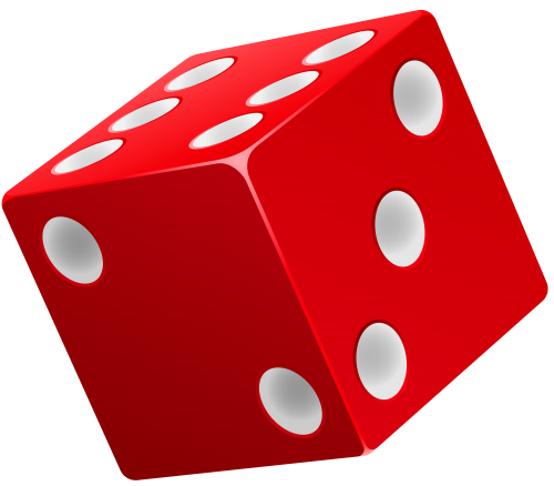 Dice Red PNG Clip Art - High-quality PNG Clipart Image in cattegory Games PNG / Clipart from ClipartPNG.com
