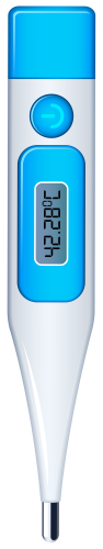 Digital Thermometer PNG Clipart - High-quality PNG Clipart Image in cattegory Medicine PNG / Clipart from ClipartPNG.com