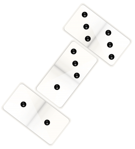 Dominoes Pieces PNG Clipart - High-quality PNG Clipart Image in cattegory Games PNG / Clipart from ClipartPNG.com