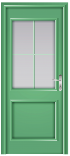 Door Green PNG Clip Art - High-quality PNG Clipart Image in cattegory Doors PNG / Clipart from ClipartPNG.com