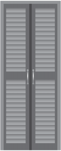 Door Grey PNG Clip Art - High-quality PNG Clipart Image in cattegory Doors PNG / Clipart from ClipartPNG.com