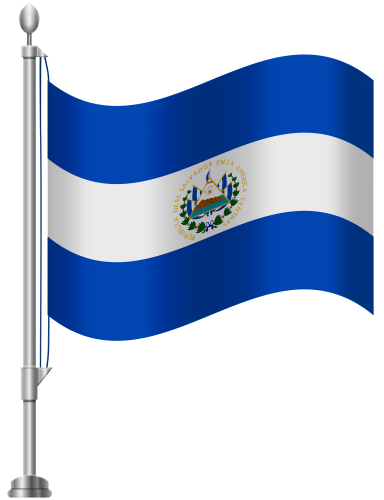 El Salvador Flag PNG Clip Art - High-quality PNG Clipart Image in cattegory Flags PNG / Clipart from ClipartPNG.com