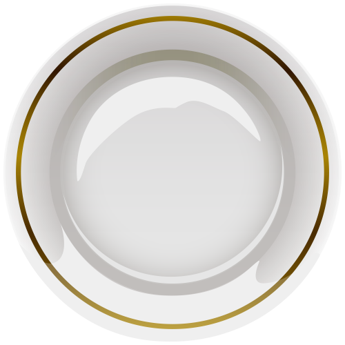 Elegant Plate PNG Clipart - High-quality PNG Clipart Image in cattegory Tableware PNG / Clipart from ClipartPNG.com