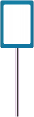 Empty Blue Frame Sign PNG Clip Art - High-quality PNG Clipart Image in cattegory Signs PNG / Clipart from ClipartPNG.com