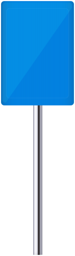 Empty Blue Sign PNG Clip Art - High-quality PNG Clipart Image in cattegory Signs PNG / Clipart from ClipartPNG.com