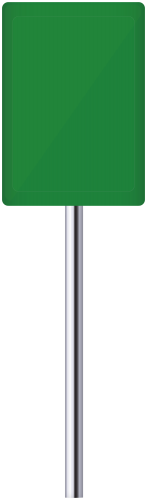 Empty Green Sign PNG Clip Art - High-quality PNG Clipart Image in cattegory Signs PNG / Clipart from ClipartPNG.com