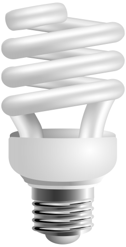 Energy Saving Light Bulb PNG Clip Art - High-quality PNG Clipart Image in cattegory Lamps and Lighting PNG / Clipart from ClipartPNG.com