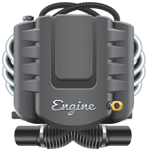 Engine PNG Clip Art - High-quality PNG Clipart Image in cattegory Auto Parts PNG / Clipart from ClipartPNG.com