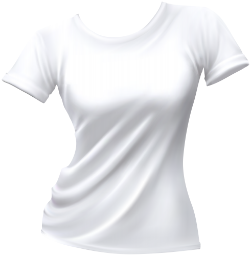 Female T shirt White PNG Clip Art - Best WEB Clipart