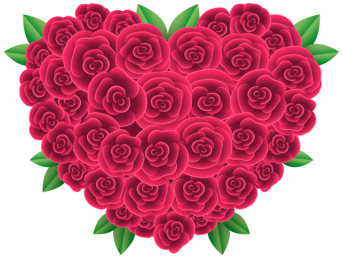 Floral Heart PNG Clipart - High-quality PNG Clipart Image in cattegory Hearts PNG / Clipart from ClipartPNG.com