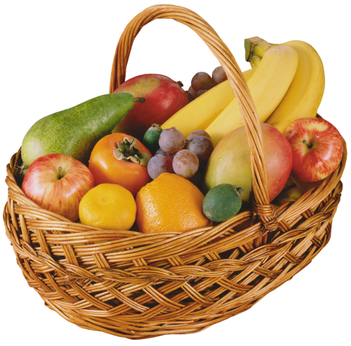 Fruit Basket PNG Clipart - High-quality PNG Clipart Image in cattegory Fruits PNG / Clipart from ClipartPNG.com