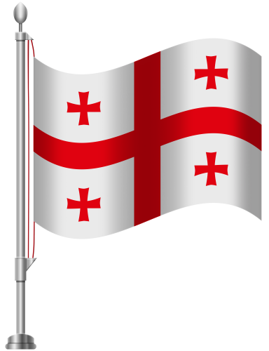 Georgia Flag PNG Clip Art - High-quality PNG Clipart Image in cattegory Flags PNG / Clipart from ClipartPNG.com