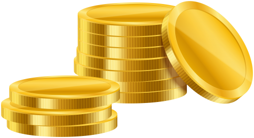 Gold Simple Coins PNG Clipart - High-quality PNG Clipart Image in cattegory Money PNG / Clipart from ClipartPNG.com