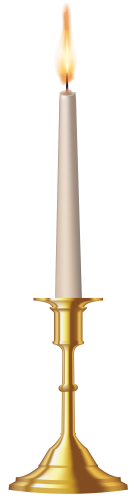 Golden Candlestick PNG Clip Art - High-quality PNG Clipart Image in cattegory Candles PNG / Clipart from ClipartPNG.com