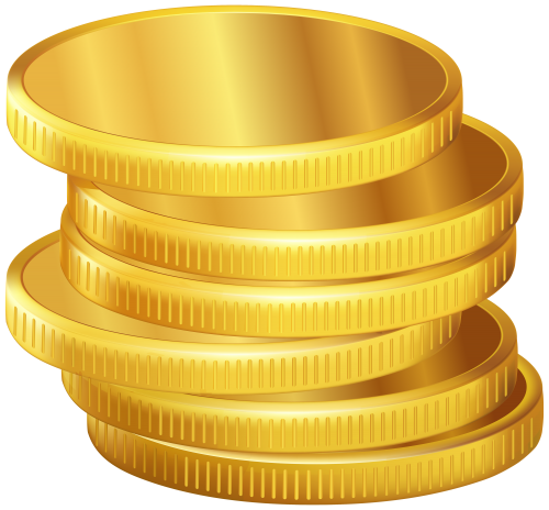 Golden Coins PNG Clipart - High-quality PNG Clipart Image in cattegory Money PNG / Clipart from ClipartPNG.com