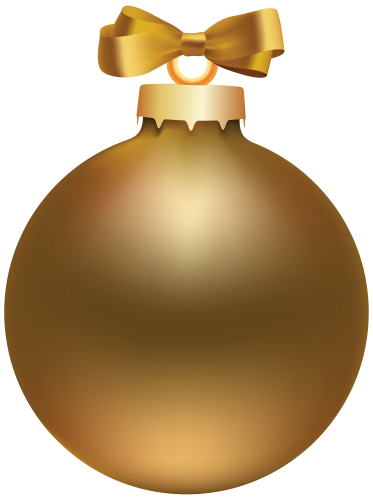 Golden Style Christmas Ball PNG Clipart - High-quality PNG Clipart Image in cattegory Christmas PNG / Clipart from ClipartPNG.com
