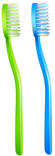 Green Blue Toothbrush PNG Clip Art - High-quality PNG Clipart Image in cattegory Dental PNG / Clipart from ClipartPNG.com