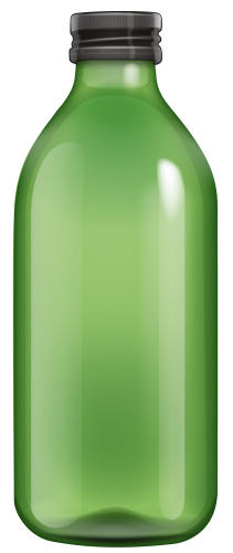 Green Bottle PNG Clipart - High-quality PNG Clipart Image in cattegory Bottles PNG / Clipart from ClipartPNG.com