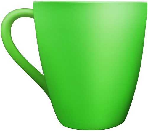 Green Ceramic Mug PNG Clip Art - High-quality PNG Clipart Image in cattegory Tableware PNG / Clipart from ClipartPNG.com